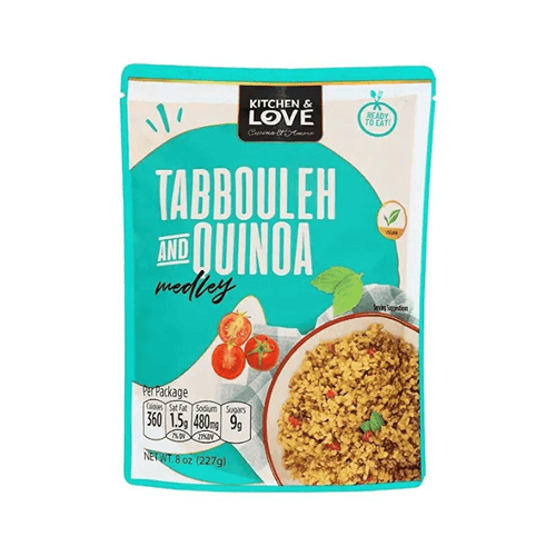 Kitchen & Love Ready to Eat Tabbouleh and Quinoa Medley, 8 oz Pasta & Dry Goods Kitchen & Love 