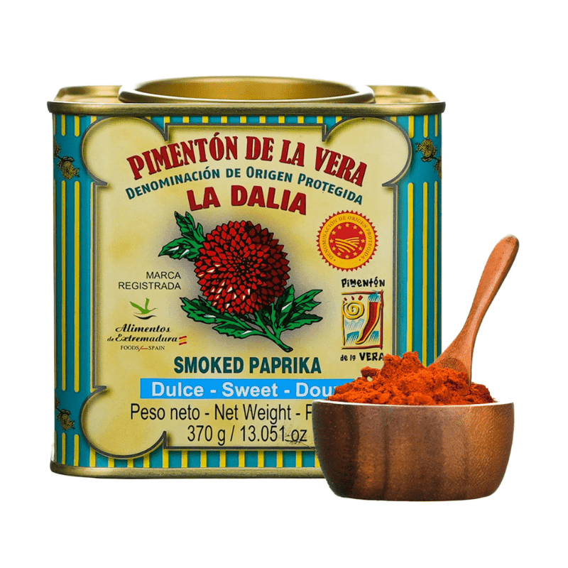 La Dalia Pimenton De La Vera DOP Sweet Smoked Paprika, 13 oz Pantry La Dalia