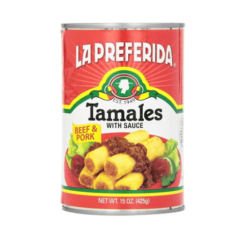 La Preferida Beef and Pork Tamales, 15 oz Pantry La Preferida
