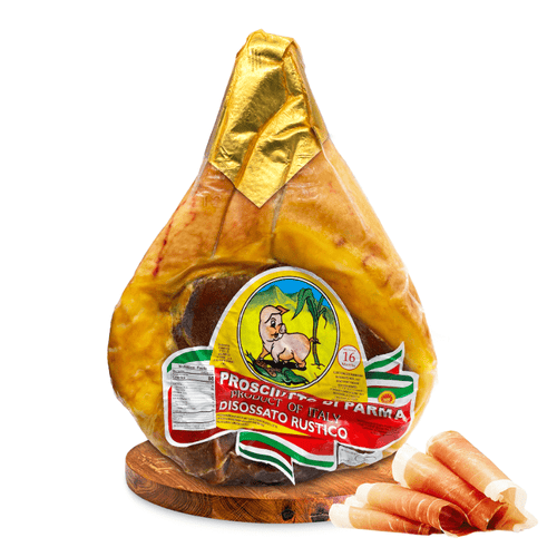 La Torre 16 Months Aged Parma Prosciutto "Rustico", 17 lb. Meats La Torre