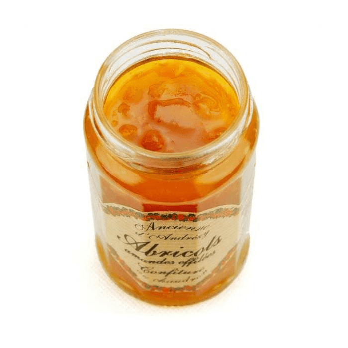 Les Confitures a la Ancienne Apricots with Sliced Almonds Preserve, 9.5 oz Pantry Les Confitures à la Ancienne 