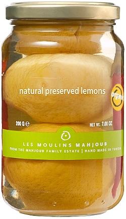 Les Moulins Mahjoub Natural Preserved Lemons - 200g