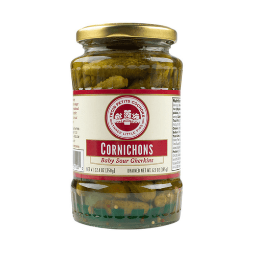 Les Trois Petit Cochon Cornichons, 12.4 oz Fruits & Veggies Les Trois Petits Cochons