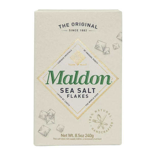 Maldon Sea Salt Flakes, 8.5 oz Pantry Maldon