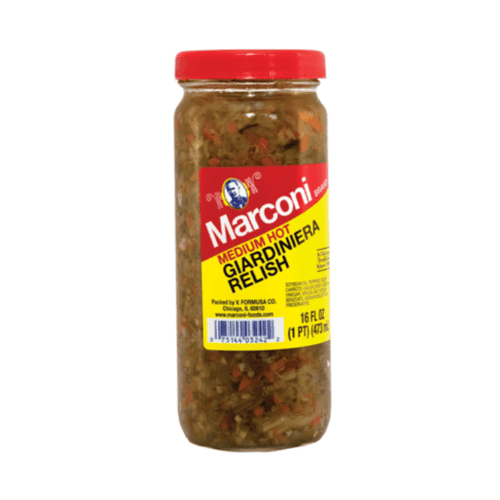 Marconi Medium Giardiniera Relish, 16 oz Fruits & Veggies Marconi 