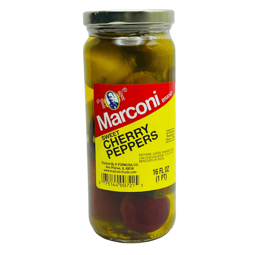 Marconi Sweet Cherry Peppers, 16 oz Fruits & Veggies Marconi