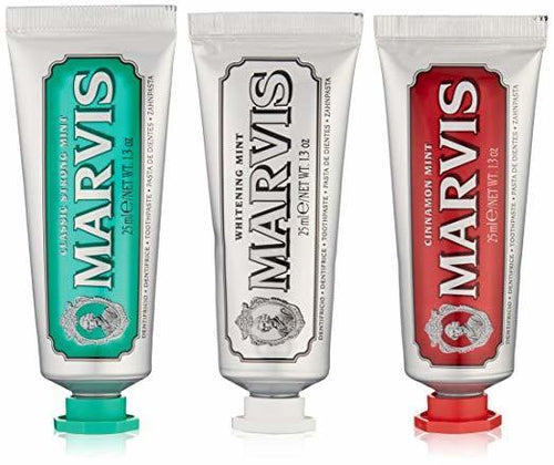 Marvis Travel with Flavor Set - Classic, Whitening, Cinnamon