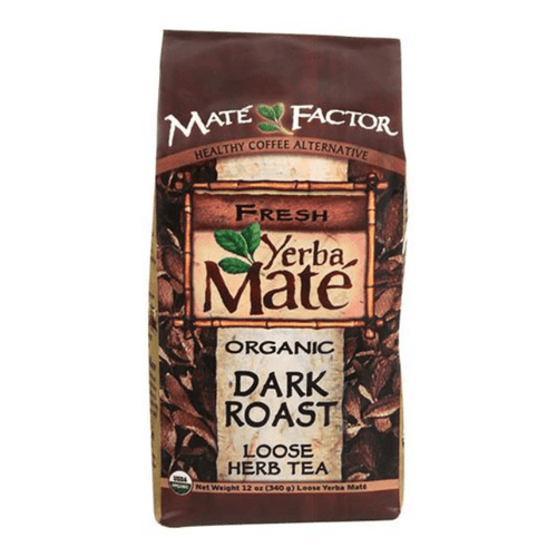 Mate Factor Dark Roast Organic Loose Yerba Mate, 12 oz Coffee & Beverages Mate Factor 