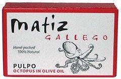 Matiz Gallego Octopus in Spanish Olive Oil, 4.2 oz