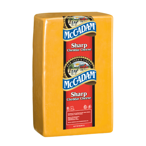 McCadam Sharp Yellow Cheddar Cheese, 10 Lbs Cheese vendor-unknown