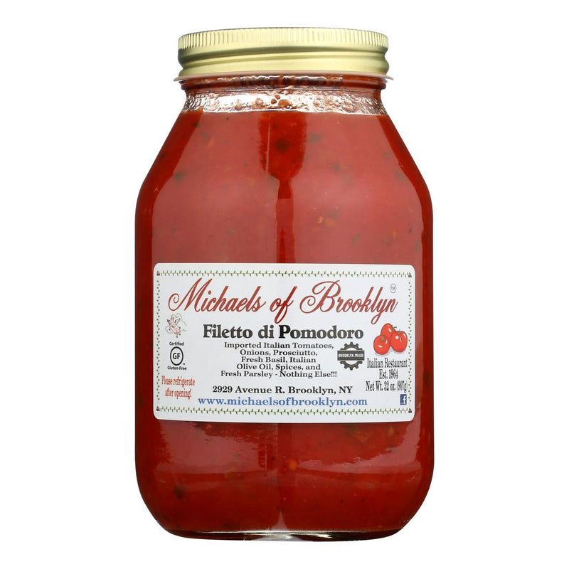 Michael's of Brooklyn Filetto Di Pomodoro Sauce, 32 oz