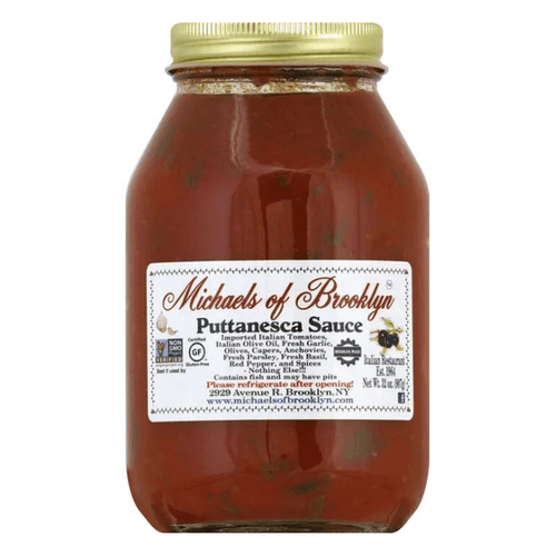 Michael's of Brooklyn Puttanesca Sauce, 32 oz Sauces & Condiments Michael's of Brooklyn