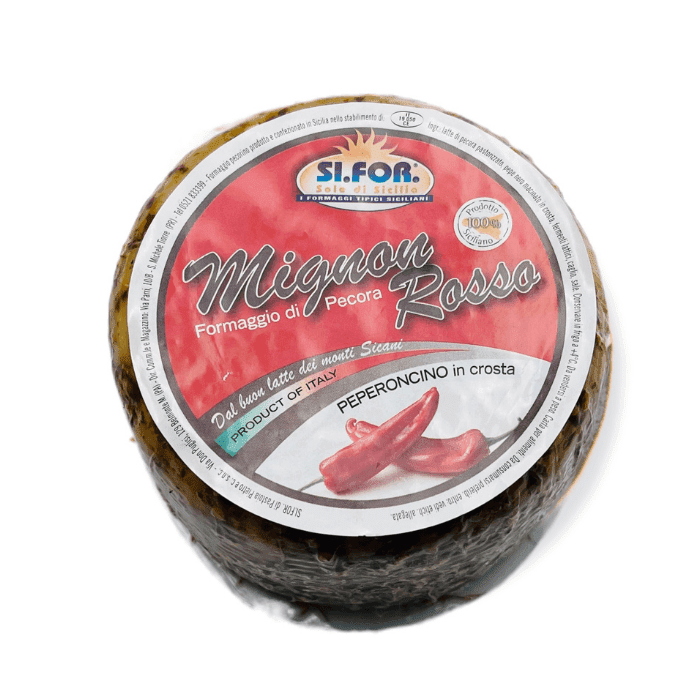 Mignon Rosso Primo Sale with Red Pepper Crust, 2 Lbs Cheese Sifor 