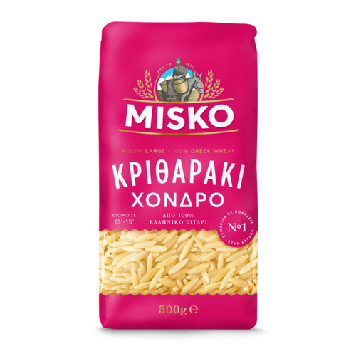 Misko Orzo Large Pasta, 500gr Pasta & Dry Goods Misko