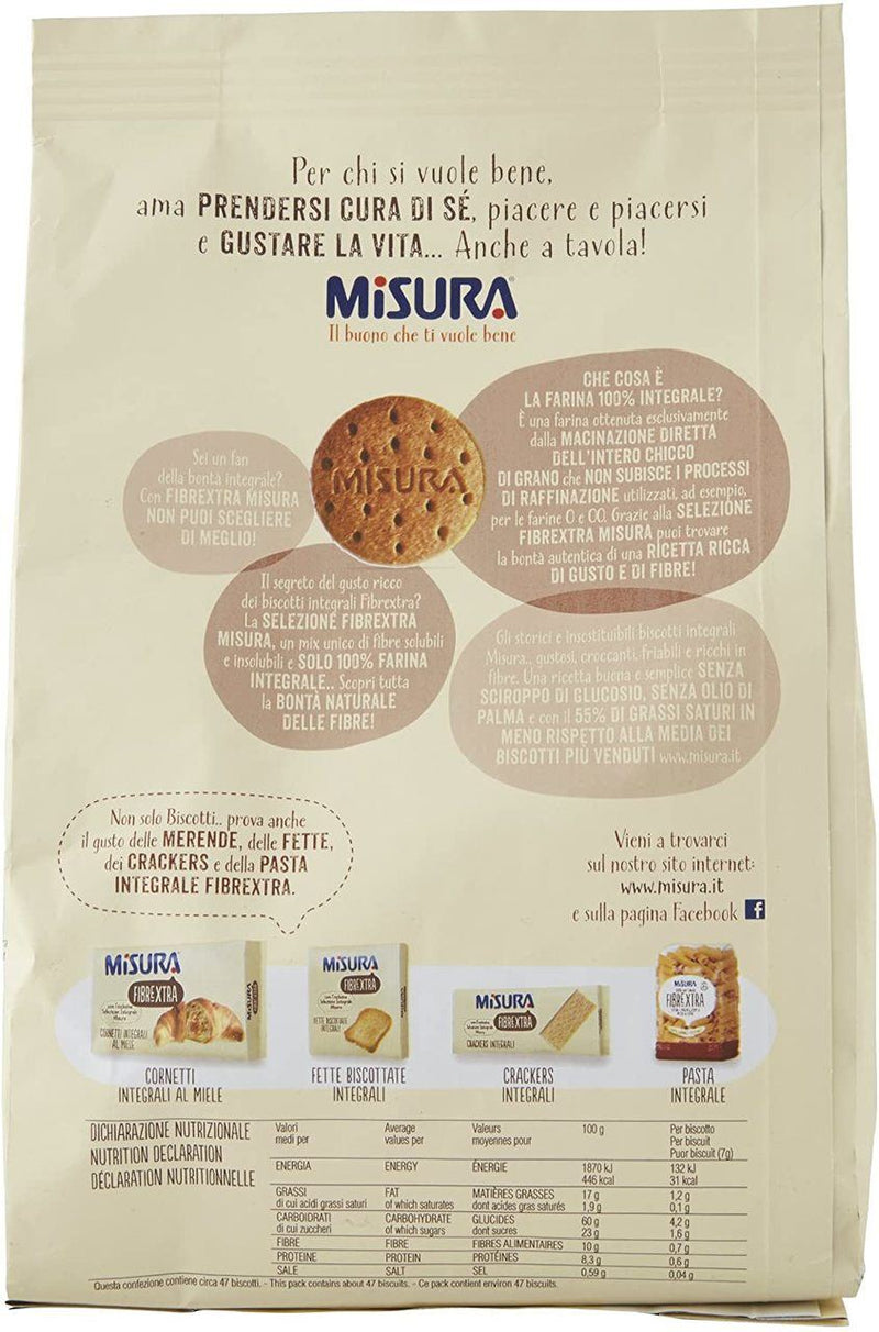 Misura Whole Wheat Cookies, 11.6 oz