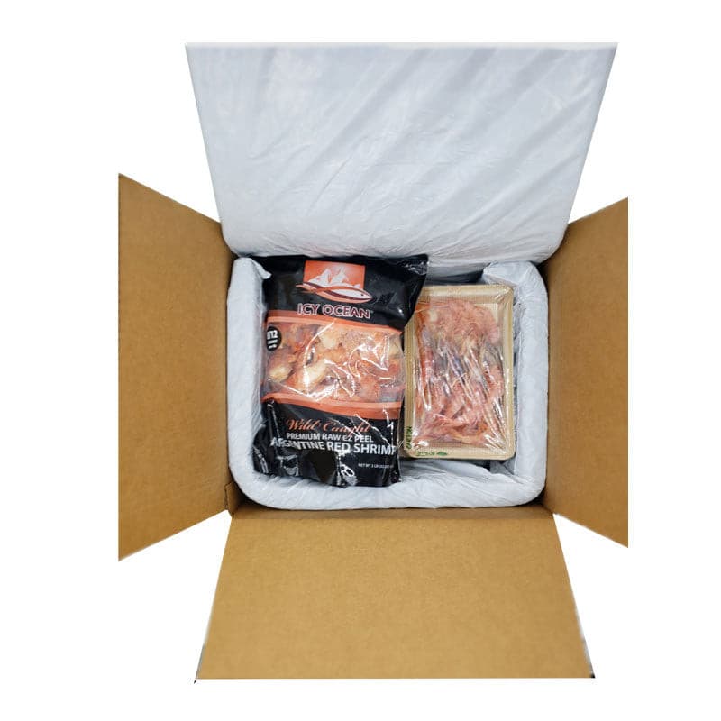 Mmmediterranean Shrimp Sampler Value Box Seafood Mmmediterranean 