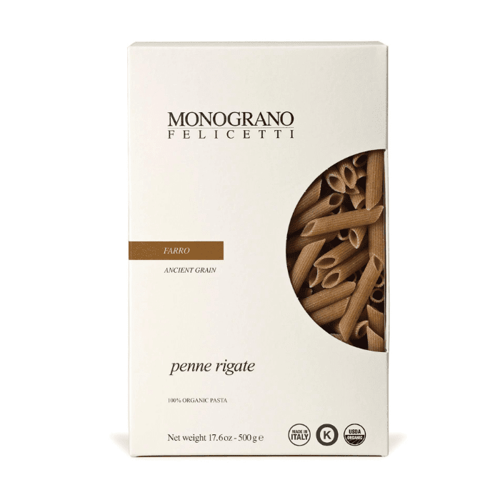 Monograno Felicetti Farro Penne Rigate Pasta, 17.6 oz Pasta & Dry Goods Monograno Felicetti