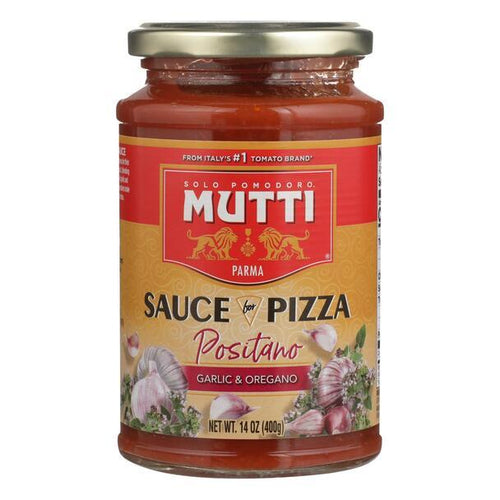 Mutti Garlic and Oregano Pizza Sauce, 14 oz Sauces & Condiments Mutti 