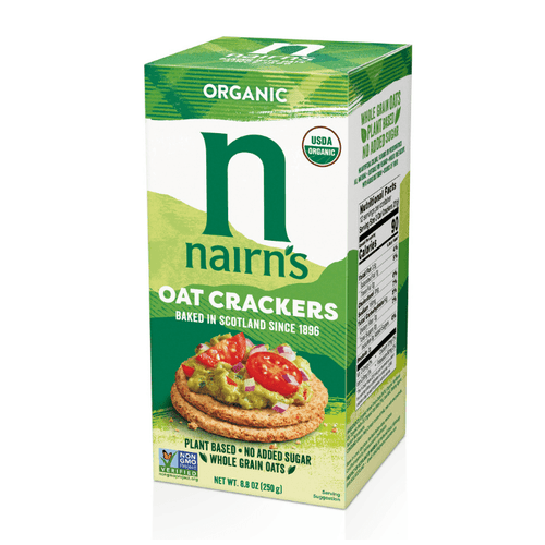 Nairn’s Organic Oat Crackers, 8.8 oz Sweets & Snacks Nairn's 