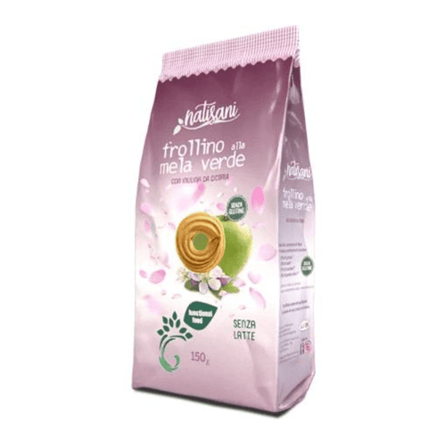 Natisani Gluten Free Frollino Green Apple Biscuits, 5.29 oz Sweets & Snacks Natisani 