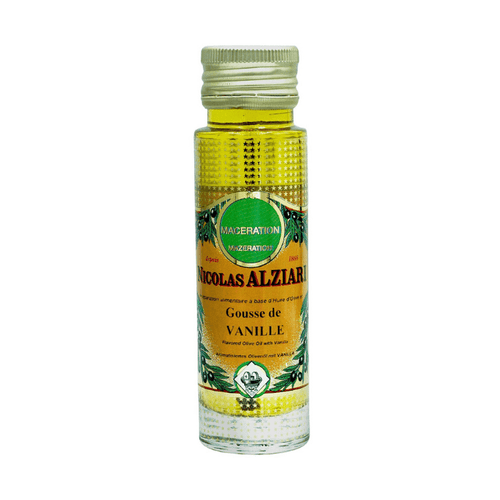 Nicolas Alziari Vanilla Infused Olive Oil, 3.4 oz Oil & Vinegar Nicolas Alziari