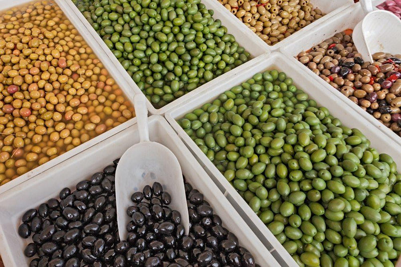 Olive Sampler - 5 Buckets (1lb each bucket)