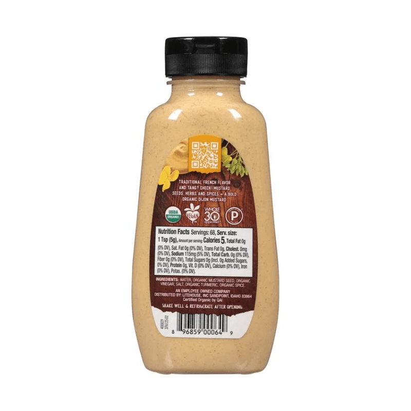 OrganicVille Dijon Mustard, 12 oz Sauces & Condiments OrganicVille 