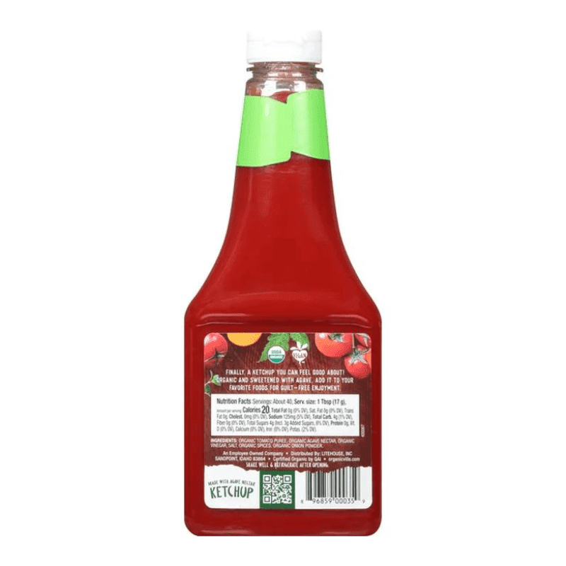 OrganicVille Organic Ketchup, 24 oz Sauces & Condiments OrganicVille 