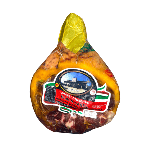 Parma Prosciutto Grassi Giuseppe Black Label 18 months, 17 lb. Meats La Torre