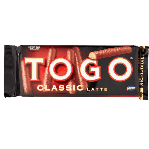 Pavesi Togo Classic Latte Milk Chocolate Covered Cookies, 4.2 oz Sweets & Snacks Pavesi