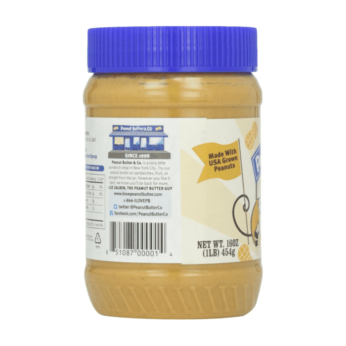 Peanut Butter & Co Smooth Operator, 16 oz Pantry Peanut Butter & Co 