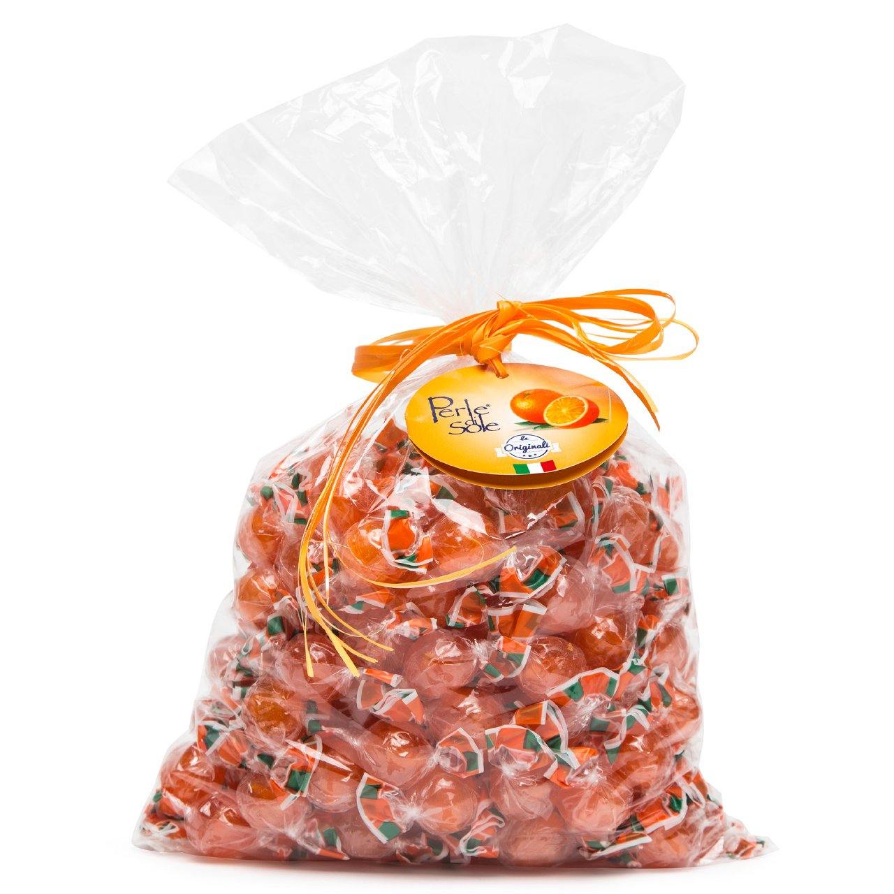 Perle di Sole Amalfi Orange Drops Hard Candies, 35.3 oz