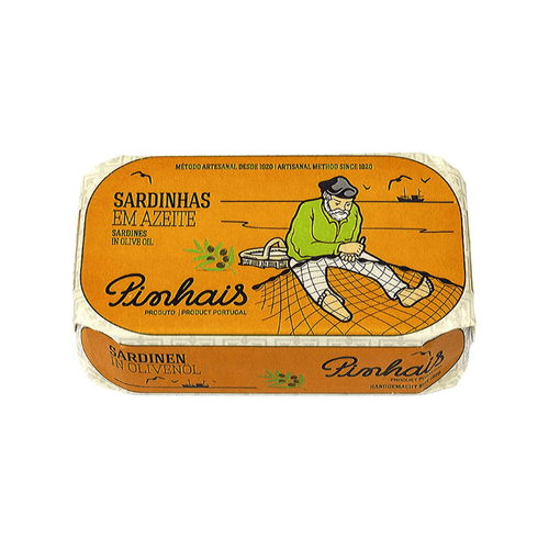 Pinhais Canned Sardines in Olive Oil, 4.4 oz Seafood Pinhais 