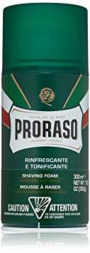 Proraso Shave Foam, Refresh and Toning - 300 ml