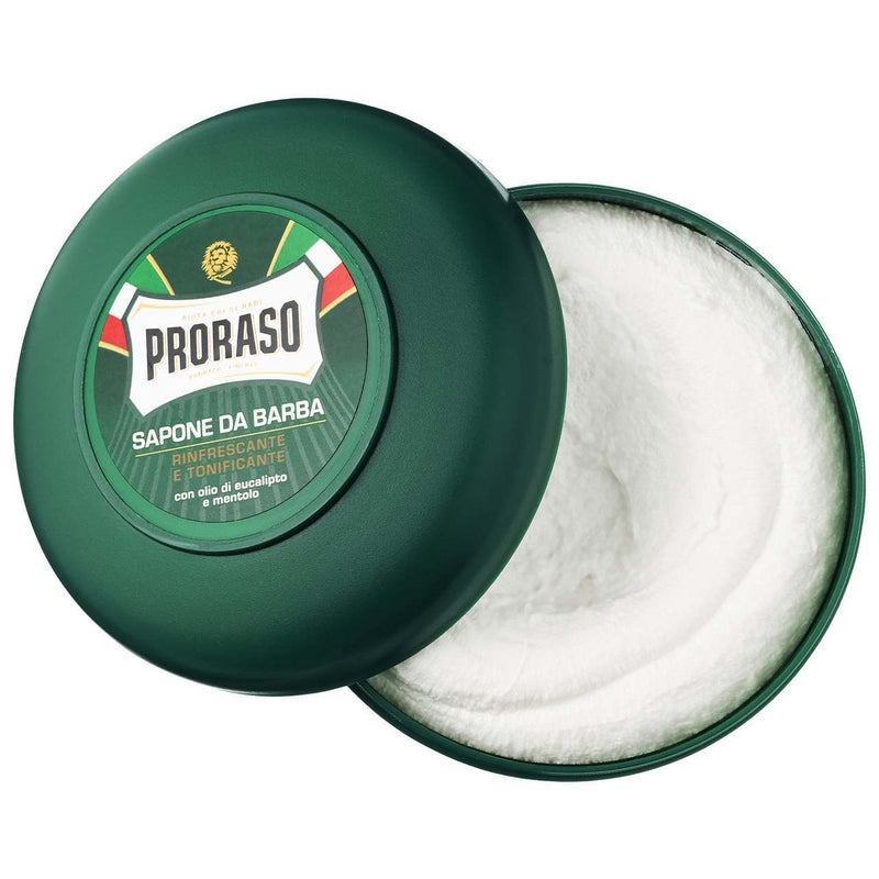 Proraso Shave Soap in a Bowl, Refreshing and Toning - 150 ml