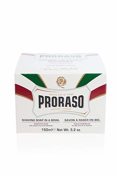 Proraso Shaving Soap in a Bowl for Sensitive Skin, 5.2 oz