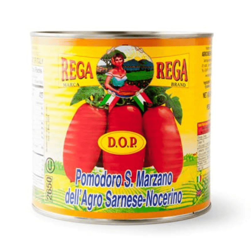 Rega DOP San Marzano Whole Peeled Tomatoes