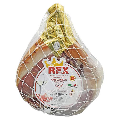 Rex San Daniele Prosciutto, Aged 24-Month, 16 lb. Meats Rex