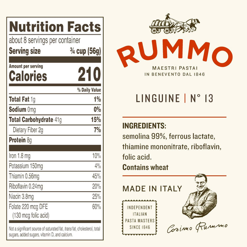 Rummo Linguine, 1 lb Pasta & Dry Goods Rummo 