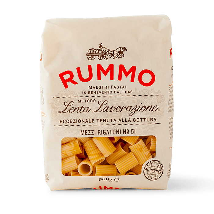 Rummo Mezzi Rigatoni, 1 lb Pasta & Dry Goods Rummo