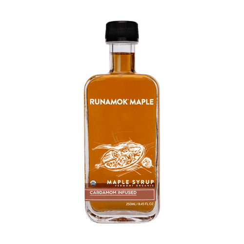 Runamok Maple Organic Cardamom Infused Maple Syrup, 8.45 oz Pantry Runamok
