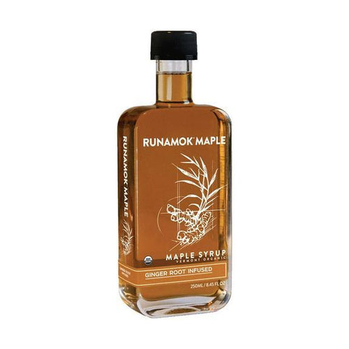 Runamok Maple Organic Ginger Root Infused Maple Syrup, 8.45 oz Pantry Runamok 