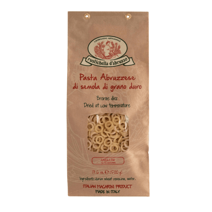 Rustichella D'Abruzzo Anellini, 17.6 oz Pasta & Dry Goods Rustichella D'Abruzzo 