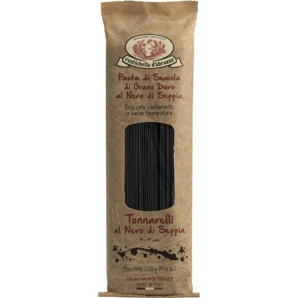 Rustichella D'Abruzzo Spaghetti di Seppia (Squid Ink), 17.6 oz