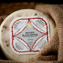 Rustico Black Pepper Cheese Wheel, 5 lbs Cheese Mitica