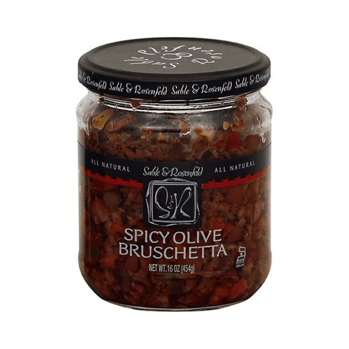Sable & Rosenfeld Spicy Olive Bruschetta, 16 oz Olives & Capers Sable & Rosenfeld