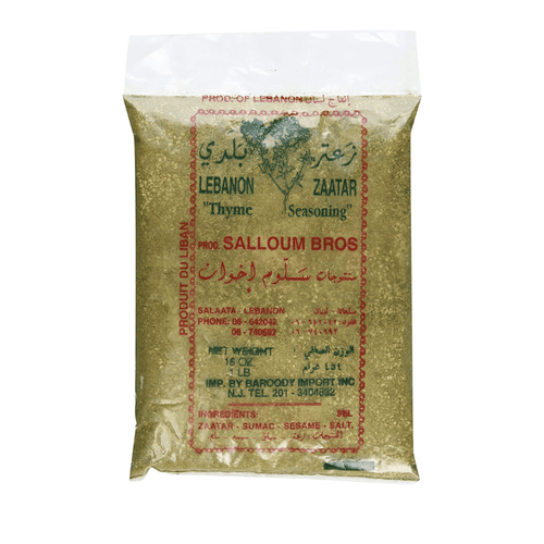 Salloum Brothers Lebanese Zaatar Thyme Seasoning, 1 Lb Pantry vendor-unknown 
