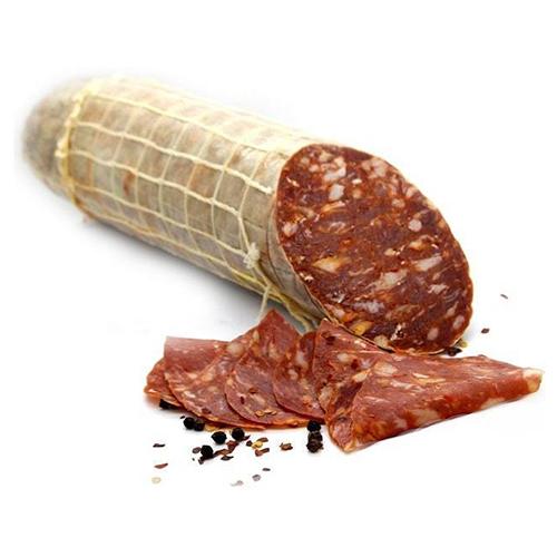 Salumeria Biellese Hot Sopressata, 3 lb. (Refrigerate after opening) Meats Salumeria Biellese