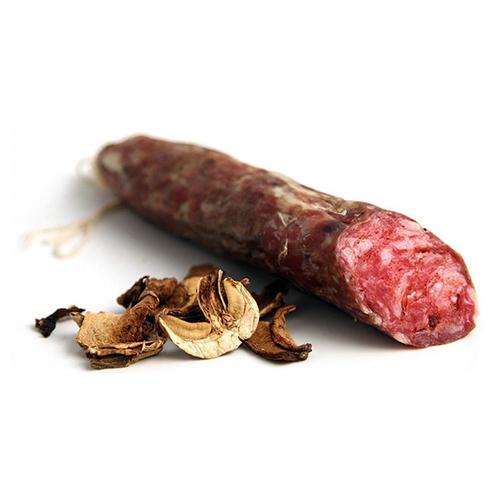 Salumeria Biellese Salami With Porcini Mushroom, 5 lb. (Refrigerate after opening) Meats Salumeria Biellese