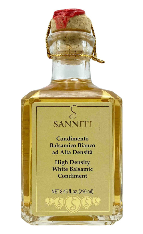 Sanniti Balsamic High Density White Vinegar, 8.45 oz (250 ml) Oil & Vinegar Sanniti